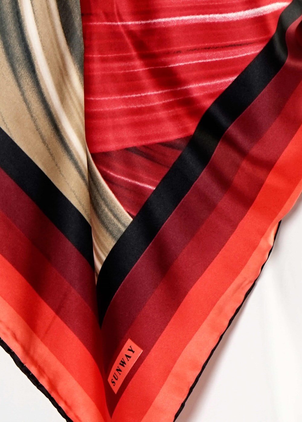 Tesettür giyim VİZON T 27623 Karışık Desenli Eşarp