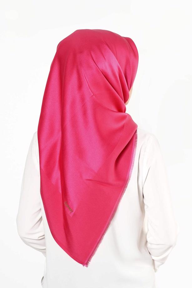 Vêtements hijab ROSE T 27628 Düz Renk Eşarp - TRENDTESETTÜR
