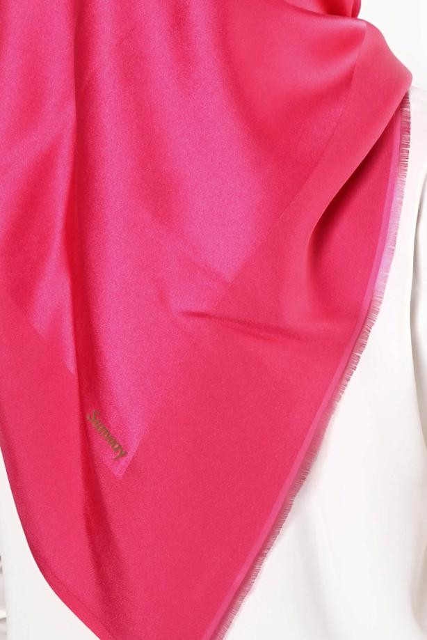 Vêtements hijab ROSE T 27628 Düz Renk Eşarp - TRENDTESETTÜR