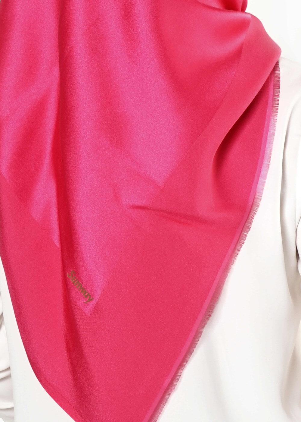 Vêtements hijab ROSE T 27628 Düz Renk Eşarp