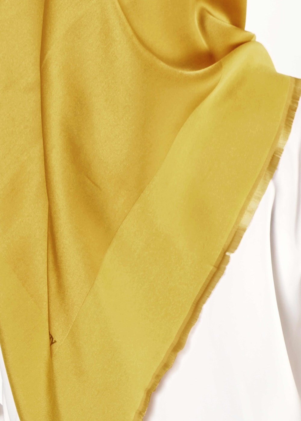 Vêtements hijab VERT T 27628 Düz Renk Eşarp