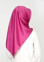 Tesettür giyim FUŞYA T 27600 Düz Renkli Eşarp