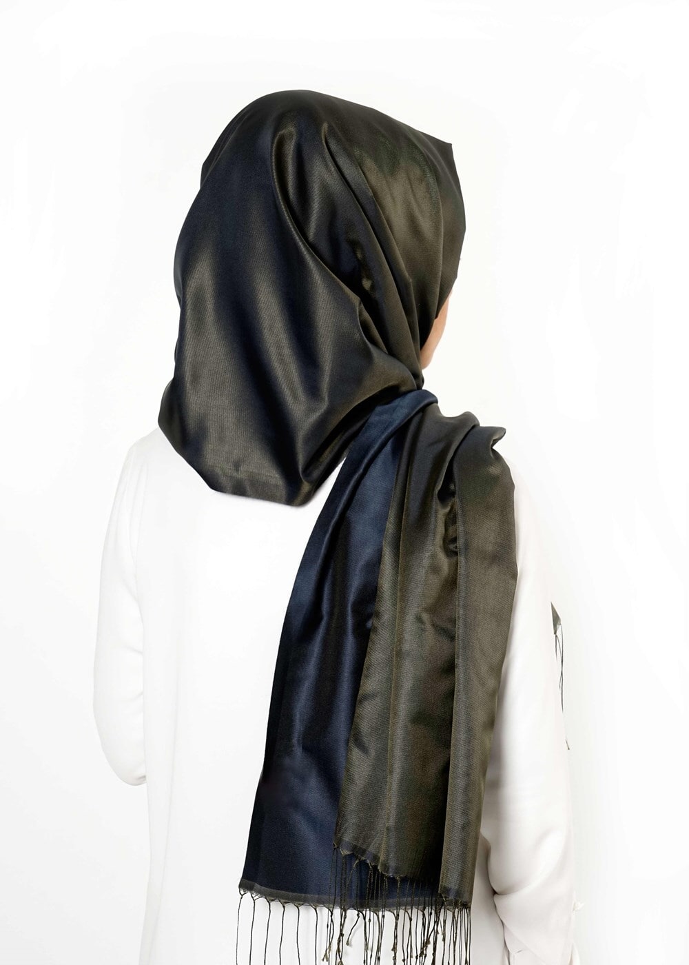 Tesettür giyim LACİVERT T 28013 Polo İpeksi Şal