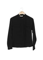 Vêtements hijab NOIR CHEMISIER À BOUTONNÉ 8638 