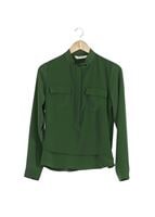 Vêtements hijab VERT CHEMISIER À BOUTONNÉ 8638 