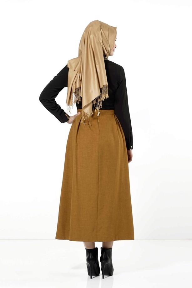 Vêtements hijab  EMBELLISHED BLOUSE 8653  - TRENDTESETTÜR
