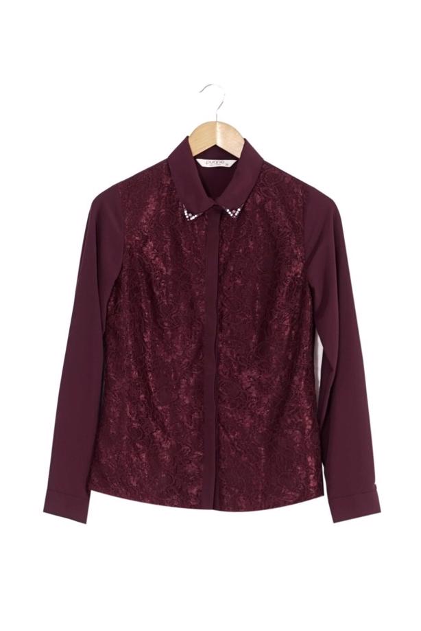 Vêtements hijab  LACY BLOUSE 8655  - TRENDTESETTÜR