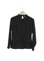 Vêtements hijab NOIR CHEMISIER À EMBELLIE 8661 