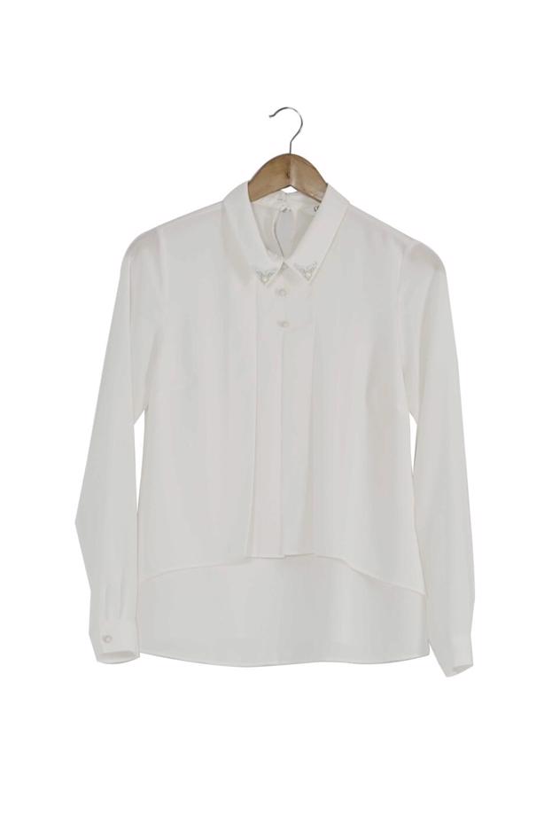 Vêtements hijab  EMBELLISHED BLOUSE 8661  - TRENDTESETTÜR