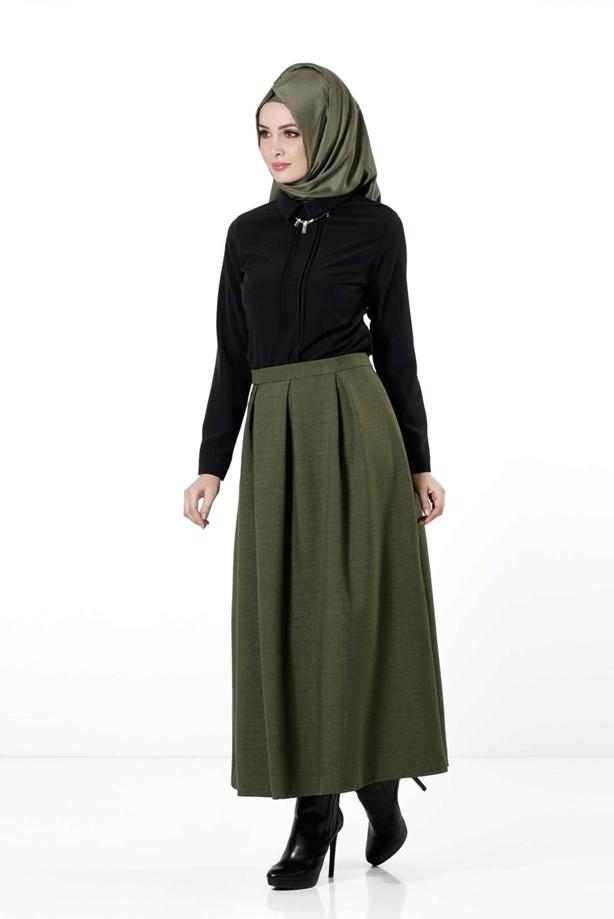 Vêtements hijab  CHIFFON BLOUSE 8668  - TRENDTESETTÜR