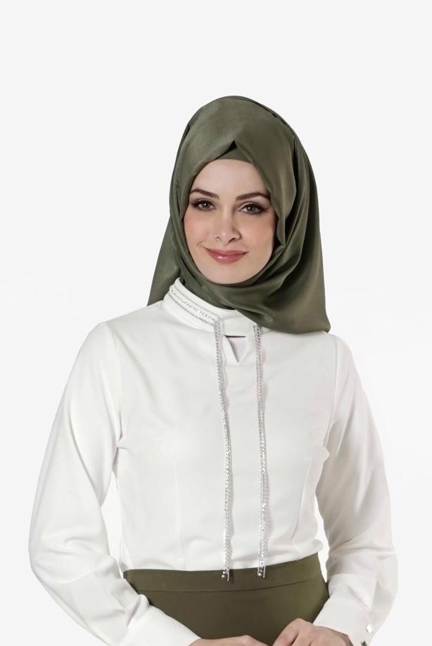 Vêtements hijab  EMBELLISHED TUNIC 8671  - TRENDTESETTÜR