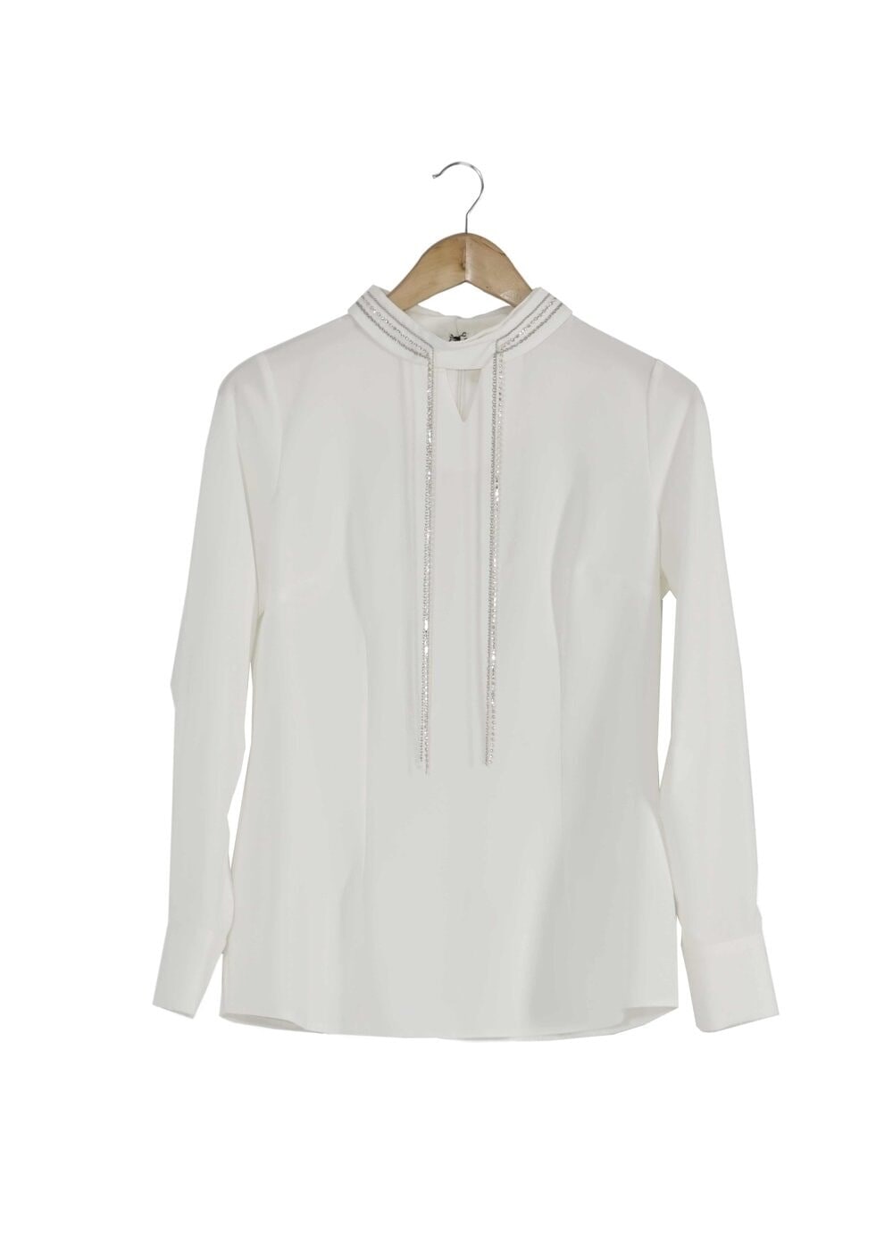 Vêtements hijab ÉCRU TUNIQUE À EMBELLIE 8671 