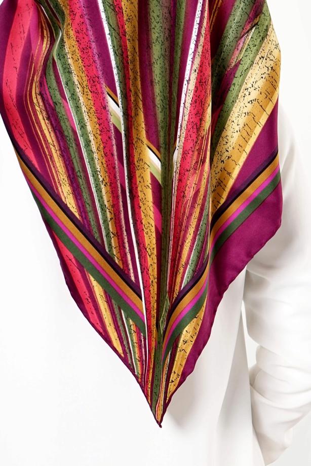 Vêtements hijab FUCHSIA T 27631 Piramit Rayon Eşarp - TRENDTESETTÜR