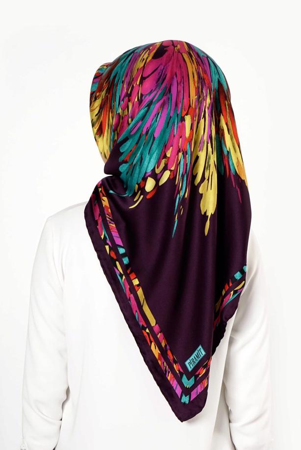 Vêtements hijab  T 27632 Piramit Rayon Eşarp - TRENDTESETTÜR