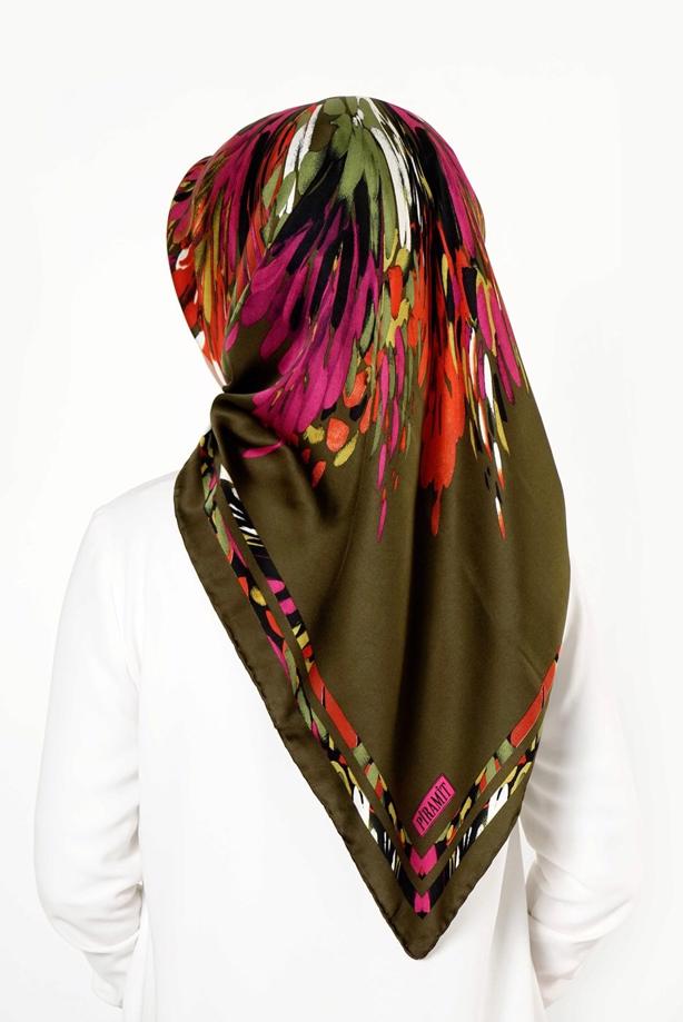Vêtements hijab  T 27632 Piramit Rayon Eşarp - TRENDTESETTÜR