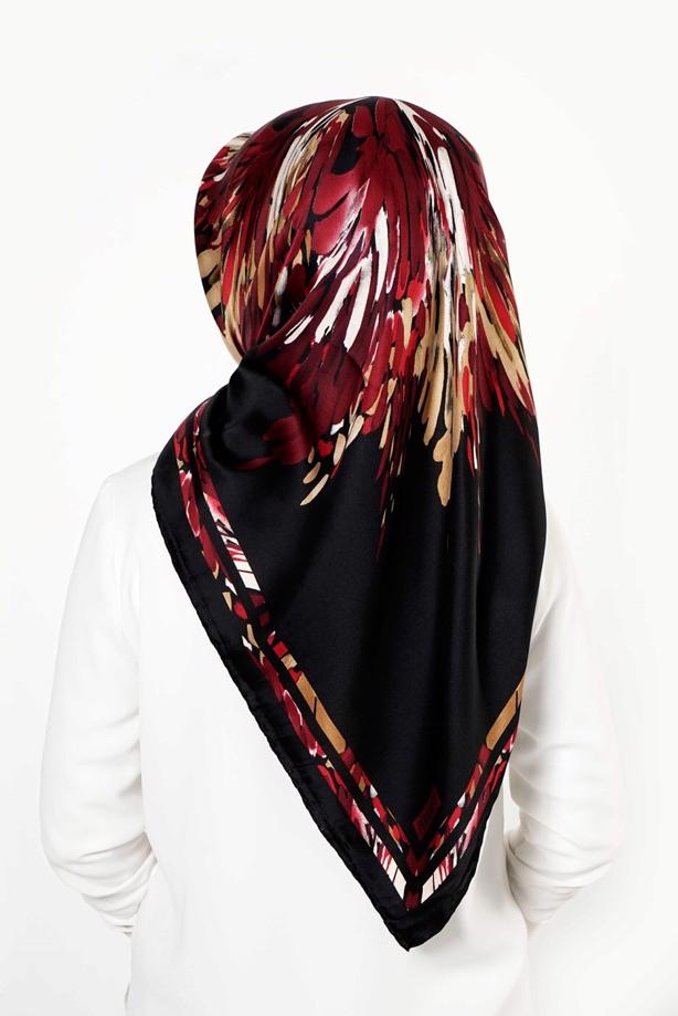 Vêtements hijab  T 27632 Piramit Rayon Eşarp - TRENDTESETTÜR