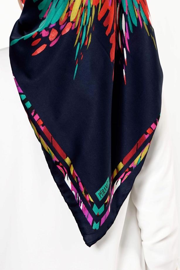 Vêtements hijab  T 27632 Piramit Rayon Eşarp - TRENDTESETTÜR