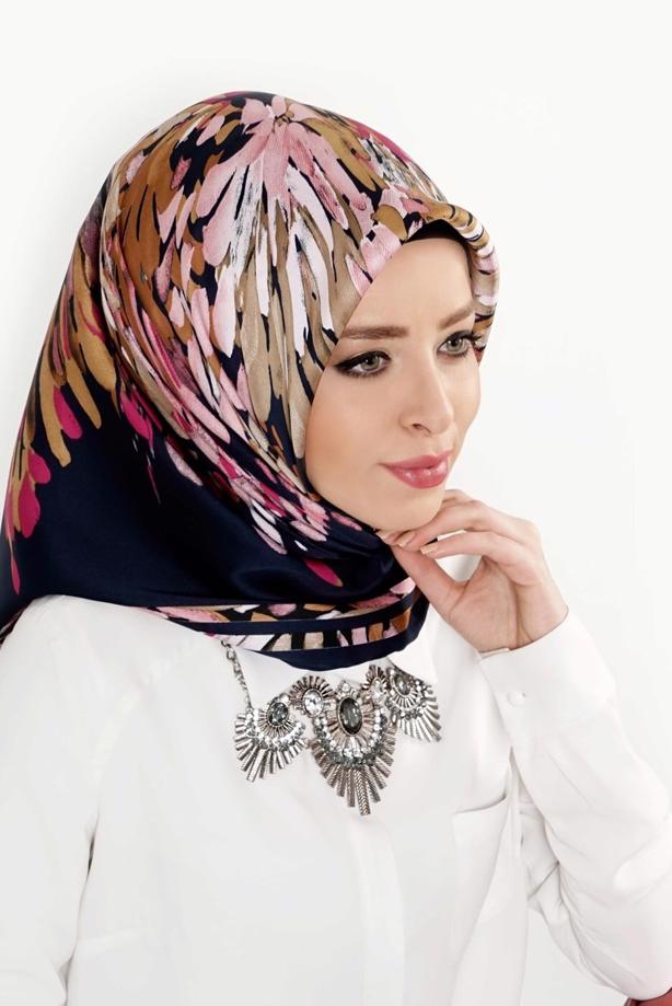 Vêtements hijab  T 27632 Piramit Rayon Eşarp - TRENDTESETTÜR