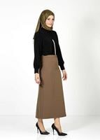 Tesettür giyim SİYAH 4385 BLUZ