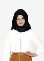 Tesettür giyim KREM 4385 BLUZ