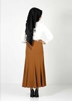 Tesettür giyim KREM 4385 BLUZ