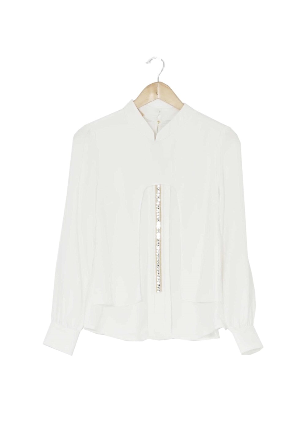 Tesettür giyim KREM 4385 BLUZ