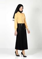 Tesettür giyim TURUNCU 4385 BLUZ
