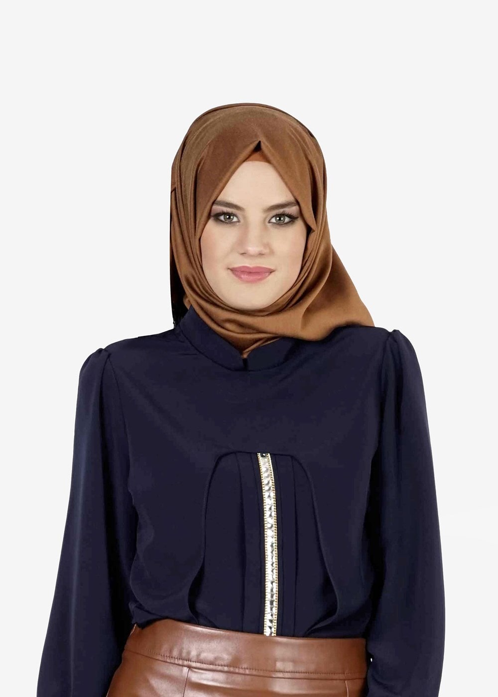 Tesettür giyim LACİVERT 4385 BLUZ