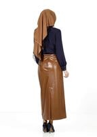 Tesettür giyim LACİVERT 4385 BLUZ