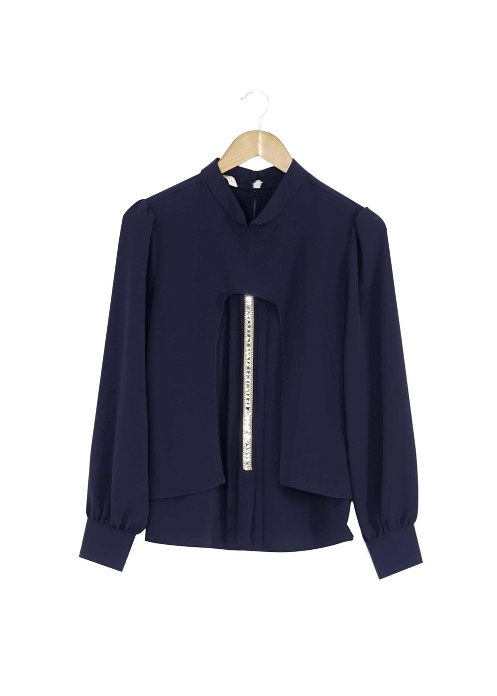 Tesettür giyim LACİVERT 4385 BLUZ