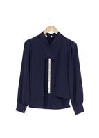 Tesettür giyim LACİVERT 4385 BLUZ