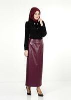 Tesettür giyim SİYAH 4381-1 BLUZ