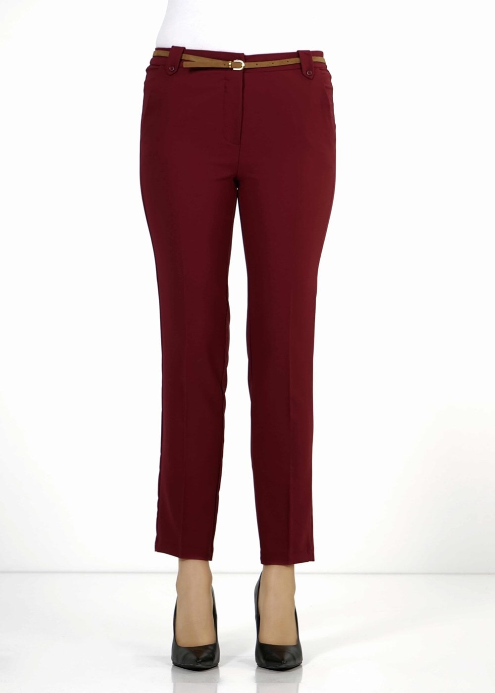 Tesettür giyim BORDO 3161 PANTOLON