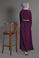 Tesettür giyim MOR 4119 ELBİSE