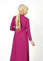 Tesettür giyim MOR 5186 ELBİSE