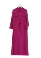 Tesettür giyim MOR 5186 ELBİSE