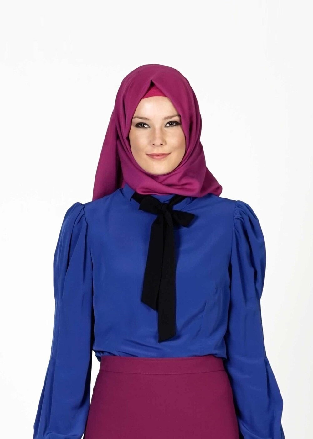 Tesettür giyim LACİVERT 6119 BLUZ