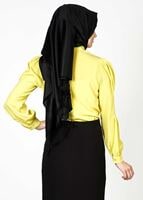 Tesettür giyim SARI 6119 BLUZ