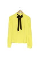 Tesettür giyim SARI 6119 BLUZ