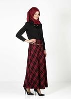 Tesettür giyim SİYAH 6147 BLUZ