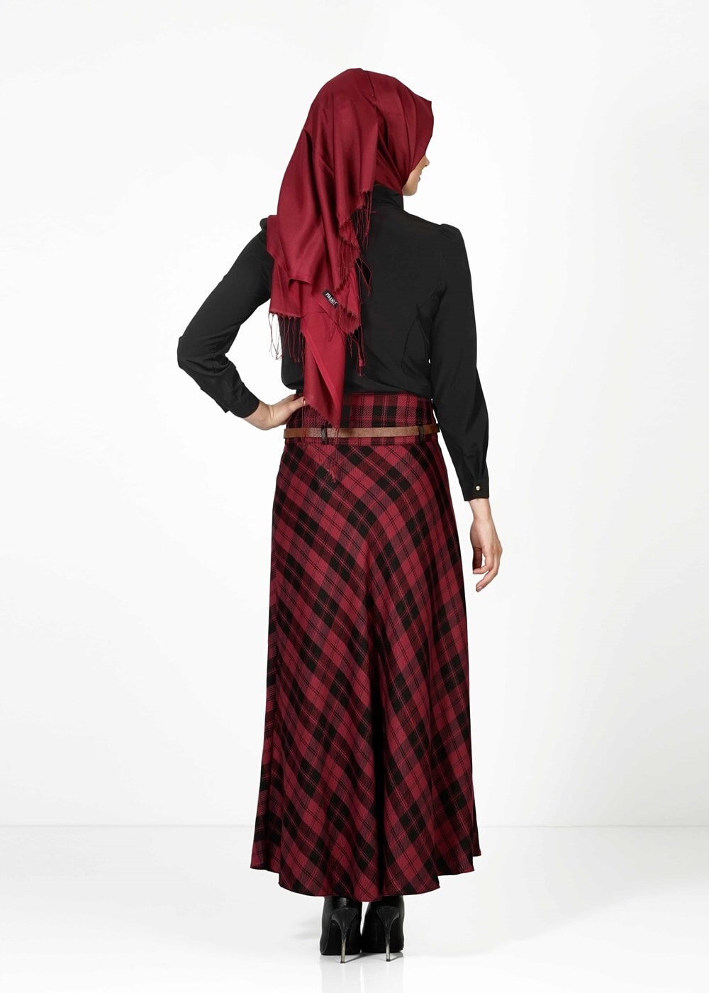 Tesettür giyim SİYAH 6147 BLUZ