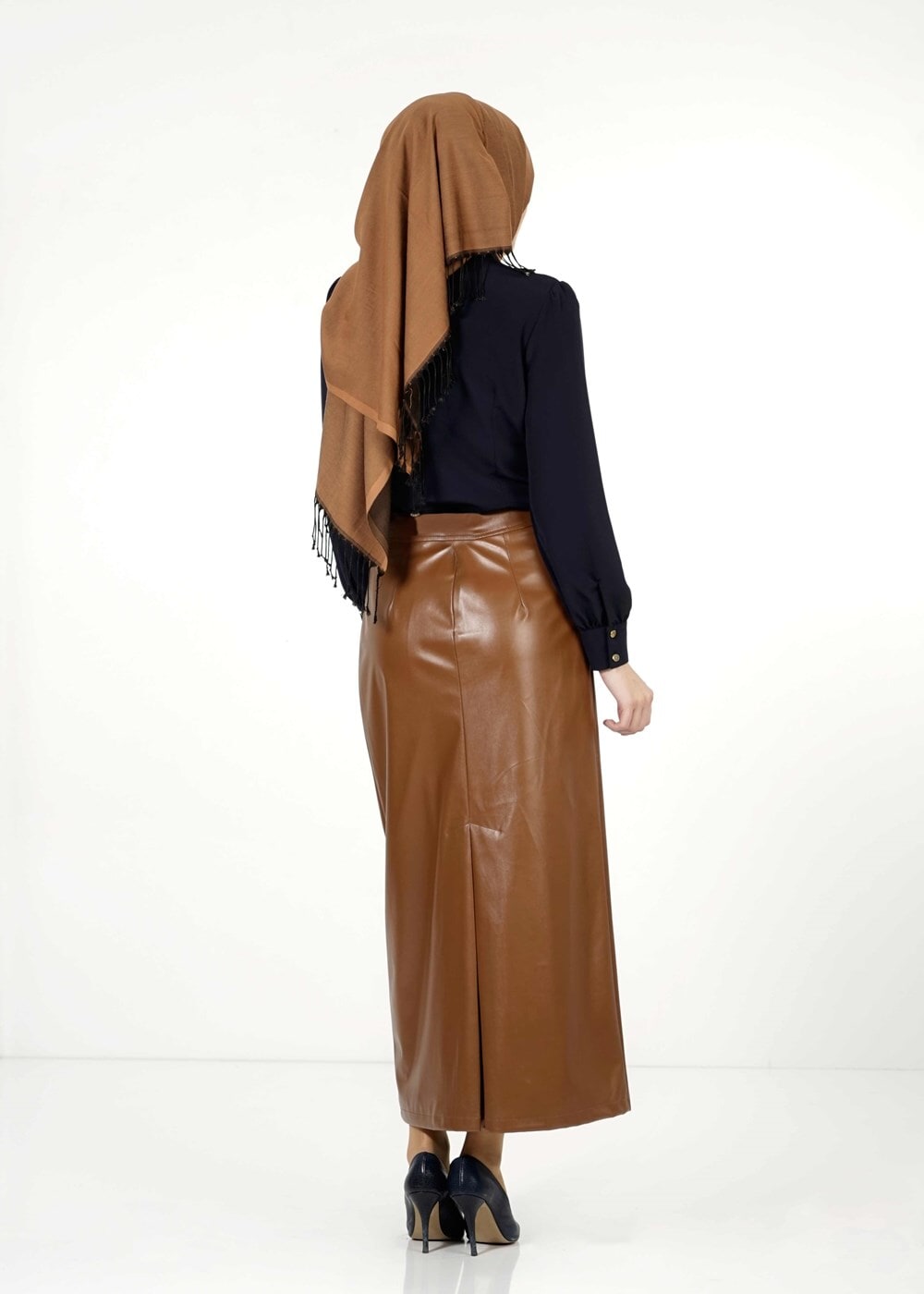 Tesettür giyim TABA 9111  ETEK 