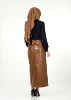 Tesettür giyim TABA 9111  ETEK 