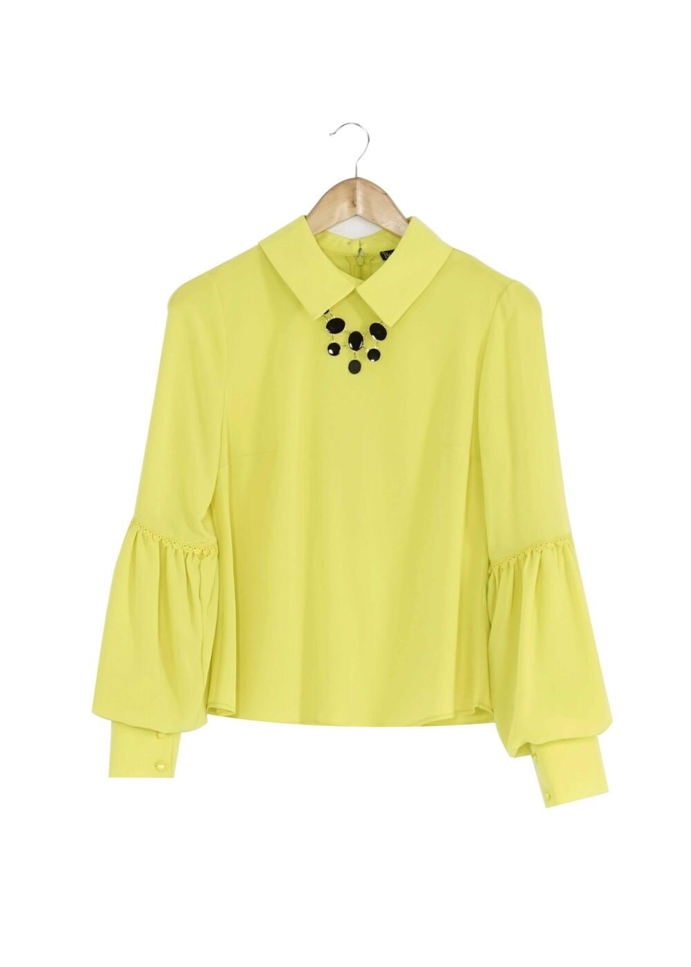 Tesettür giyim SARI 6118-1 BLUZ