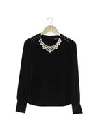 Tesettür giyim SİYAH 6145 BLUZ