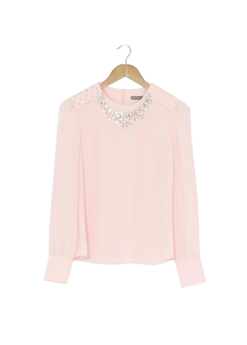 Tesettür giyim PUDRA 6145 BLUZ