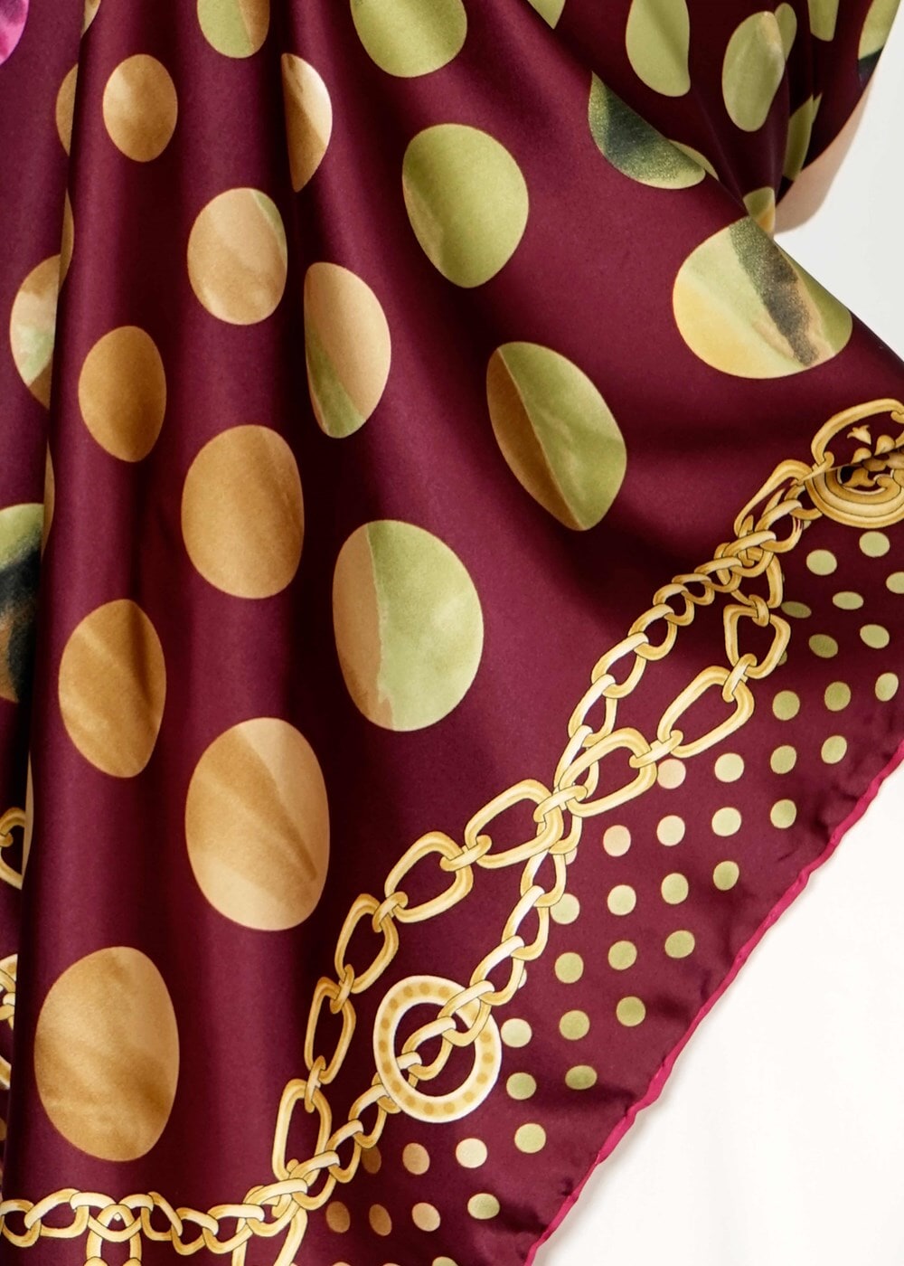 Vêtements hijab POURPRE T 27602 Puantiye Desenli Eşarp