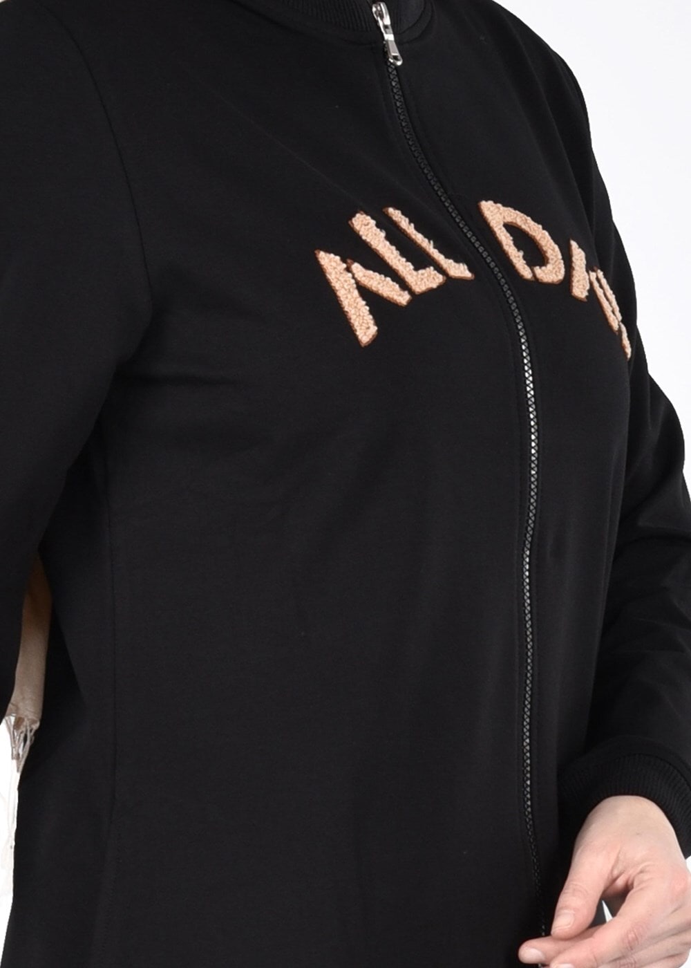 Tesettür giyim SİYAH T 40102 Allday Eşofman Takımı