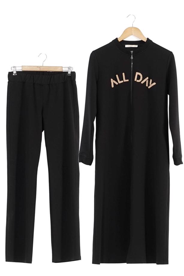 Hijab clothing  T 40102 Allday Eşofman Takımı - TRENDTESETTÜR