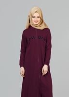 Vêtements hijab ROUGE BORDEAUX T 40102 Allday Eşofman Takımı
